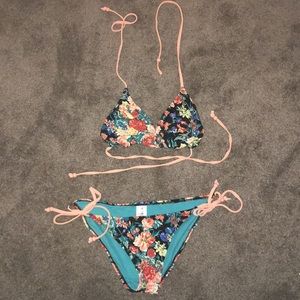 Cotton on bikini floral 12 L